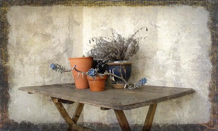 Clay Pots 7b by Karen J. Williams art print