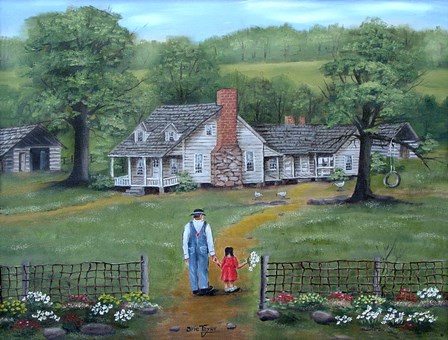 Going To Grandpa&#39;s 2 by Arie Reinhardt Taylor art print