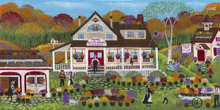Mum&#39;s Guest House by Cheryl Bartley art print