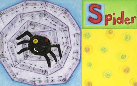 Spider Friend by Claudia Interrante art print