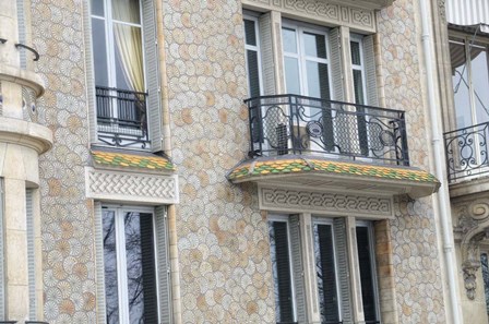 Apartement Building Paris by Cora Niele art print