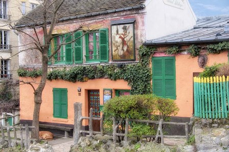 Au Lapin Agile III by Cora Niele art print