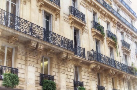 Facade Along The Seine by Cora Niele art print