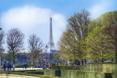 Jardin des Tuileries by Cora Niele art print