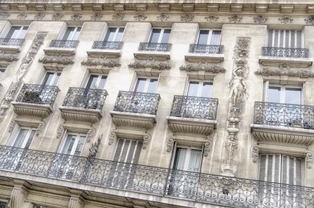 Paris Apartement Building I by Cora Niele art print