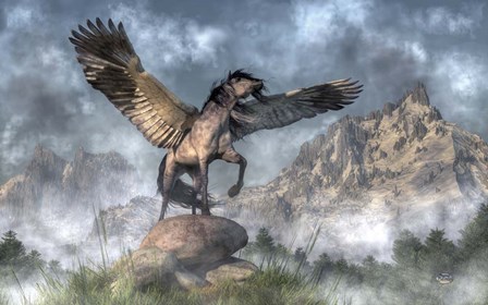 Pegasus by Daniel Eskridge art print