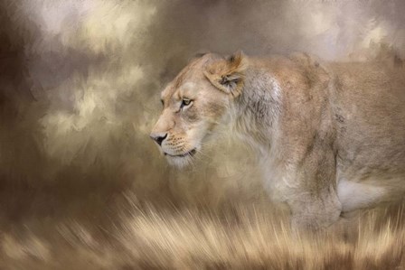Lioness In Spring by Jai Johnson art print