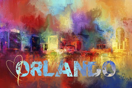 Sending Love To Orlando by Jai Johnson art print