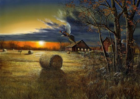 Autumn Harvest 1 by Jim Hansel art print