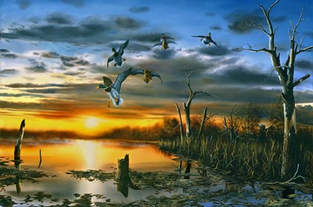 Days End by Jim Hansel art print