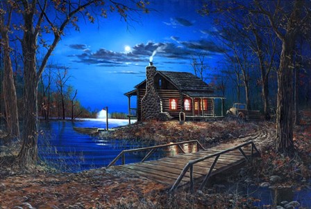 End Of the Road by Jim Hansel art print