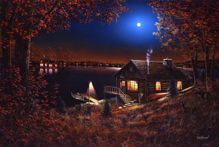 Evening Serenity by Jim Hansel art print