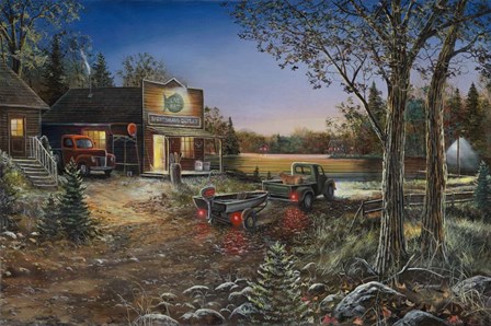 Good Old Days by Jim Hansel art print