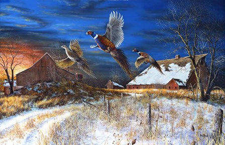 Homestead by Jim Hansel art print