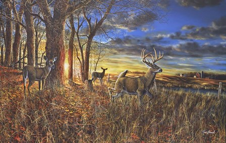 Out For The Evening by Jim Hansel art print