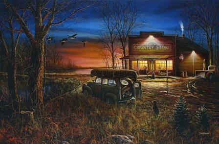 Patiently Waiting by Jim Hansel art print