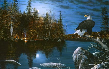 Reflections by Jim Hansel art print