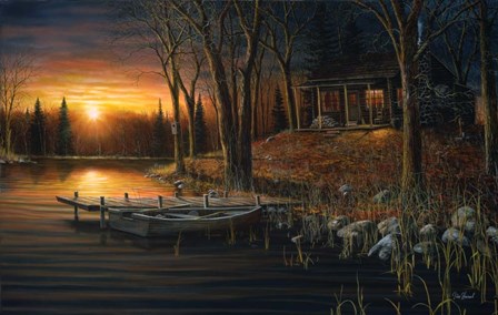 Simple Pleasure by Jim Hansel art print