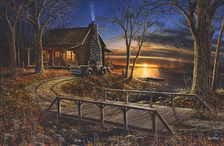Simpler Times by Jim Hansel art print