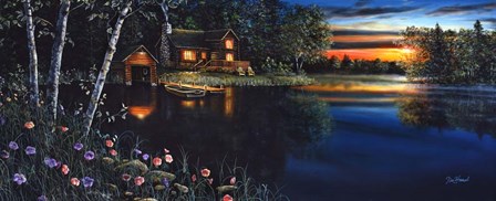 Summer Evening by Jim Hansel art print