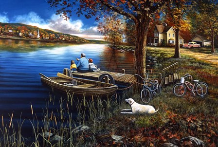 Treasured Moments by Jim Hansel art print
