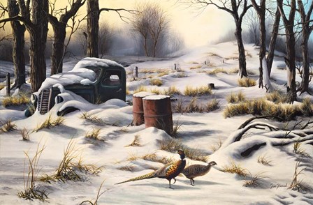 Winter Retreat by Jim Hansel art print