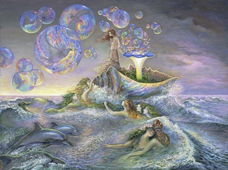 Bubble Power by Josephine Wall art print