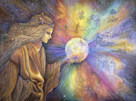 Oracle by Josephine Wall art print
