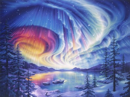 Enchanted Lake 2 by Kirk Reinert art print