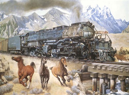 Spooked by Les Ray art print