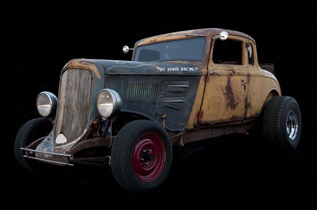 1934 Plymouth Roadster by Lori Hutchison art print