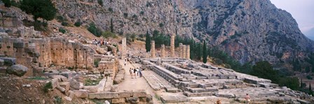 Ruins of a Stadium, Delphi, Greece by Panoramic Images art print