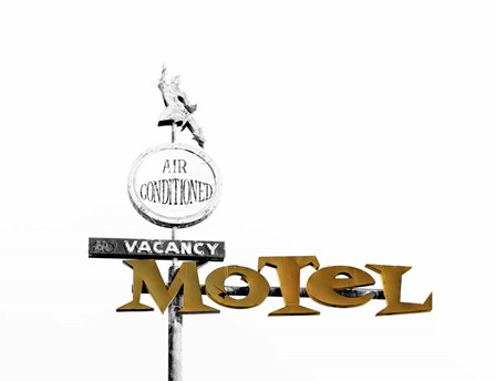 Fifties Motel by Mindy Sommers art print