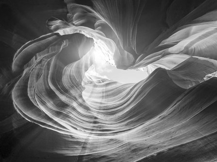 Abrazo 1 BW by Moises Levy art print