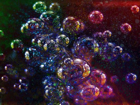 Hot Bubbles by MusicDreamerArt art print