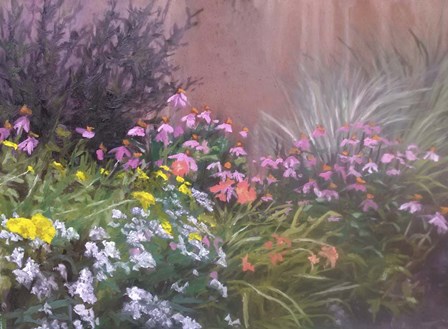 Flower Bed by Rusty Frentner art print