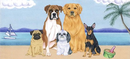 Great Outdoors Lakeside by Tomoyo Pitcher art print