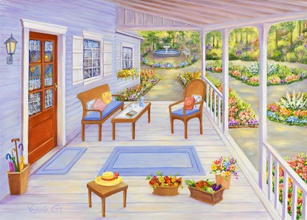 The Porch by Vessela G. art print
