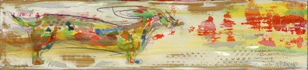 Windstorm Doxie by Wyanne art print