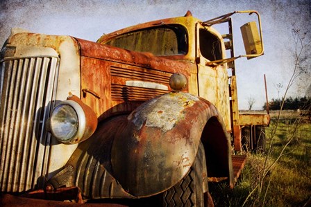 White Truck, Driver&#39;s Side by Jessica Rogers Photography art print