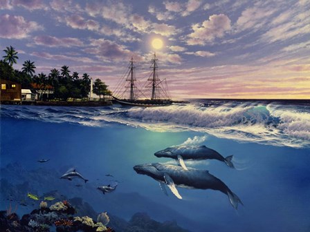 Under the Sea by Anthony Casay art print