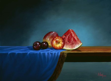 Fruit on Display by Anthony Casay art print