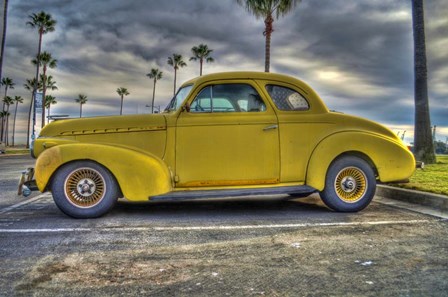 Yellow Oldie by Robert Kaler art print