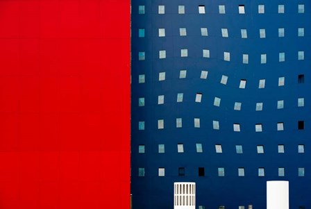 Red White And Blue by Wayne Pearson art print