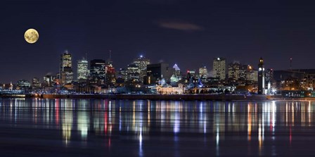 Montreal Night by YuppiDu art print