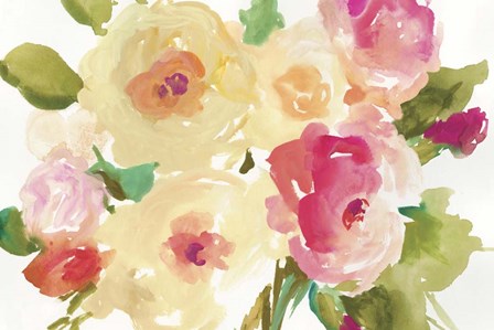 Yellow Roses by Asia Jensen art print