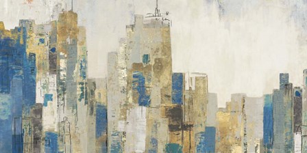 Wide City Blues by Allison Pearce art print