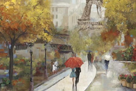 Parisian Avenue by Allison Pearce art print
