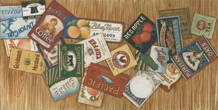 Vintage Signs by David Carter Brown art print