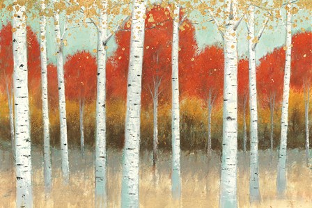 Fall Promenade I by James Wiens art print